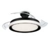 PHILIPS Ventilador techo Luz Bliss DC 28w Negro