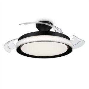 PHILIPS Ventilador de teto com Luz Bliss DC 28w Preto