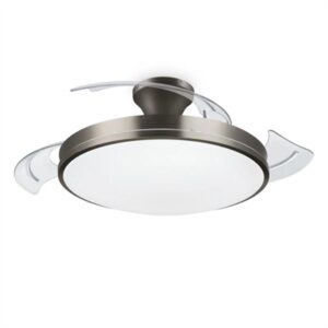 PHILIPS Ventilador de teto com Luz Bliss DC 28w Níquel