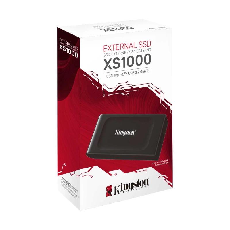 Kingston XS1000 Portable SSD 1TB USB 3.2 Type-C Kingston XS1000 Portable SSD 1TB USB 3.2 Type-C