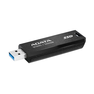 ADATA SC610 500GB External SSD USB 3.2 Gen2 Black
