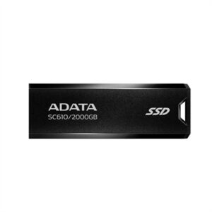 ADATA SC610 2TB External SSD USB 3.2 Gen2 Black
