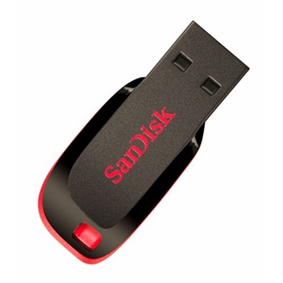 SanDisk SDCZ50-032G-B35 USB 2.0 Flash Drive C.Blade 32GB