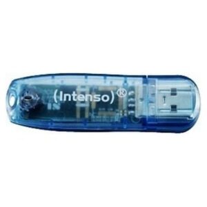 Intenso 3502450 USB 2.0 Rainbow 4GB Blue