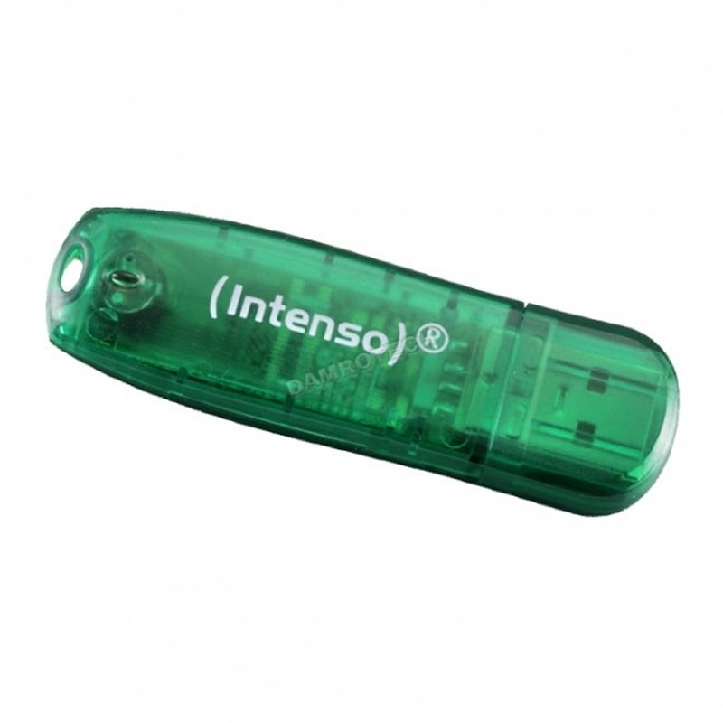Intenso 3502460 Pen Drive USB 2.0 Rainbow 8GB Verde Intenso 3502460 Pen Drive USB 2.0 Rainbow 8GB Verde