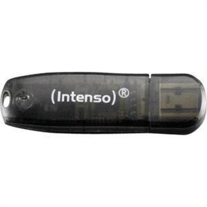 Intenso 3502470 USB 2.0 Rainbow 16GB Black Pen Drive