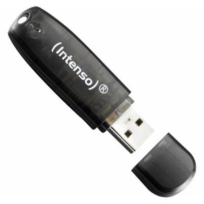 Intenso Lápiz USB 2.0 Rainbow 16GB Preto Intenso Lápiz USB 2.0 Rainbow 16GB Preto