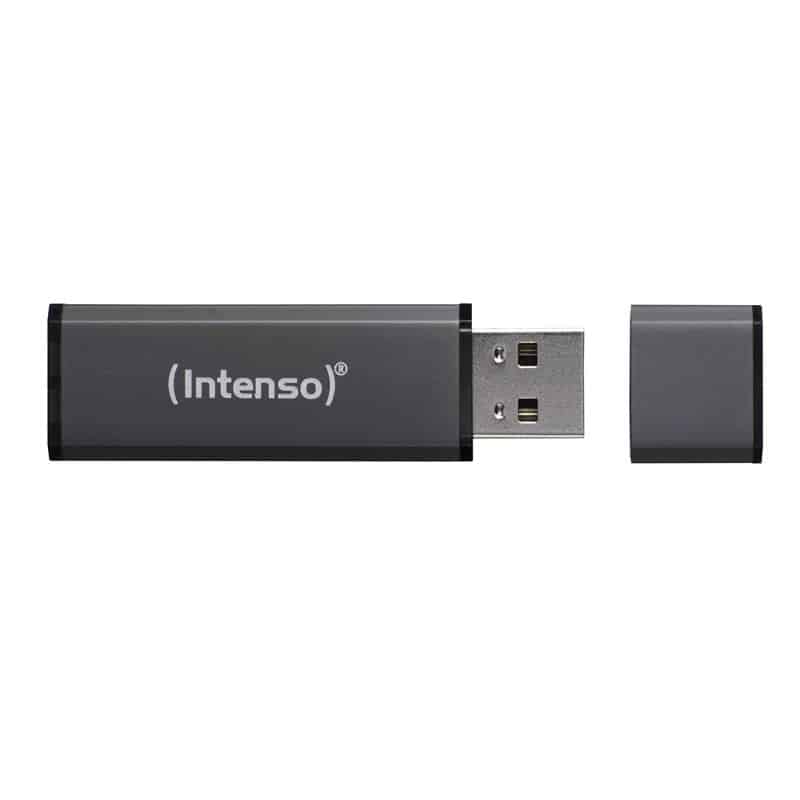 Intenso 3521491 Lápiz USB 2.0 Alu 64GB Antracite