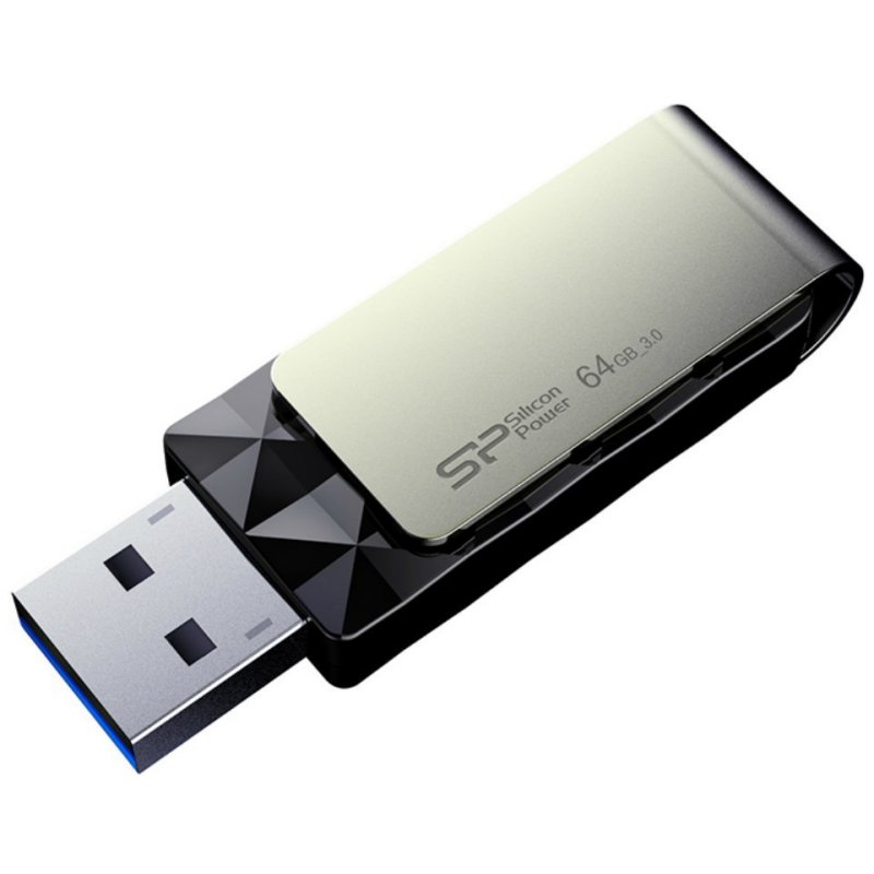 SP USB Flash Drive Blaze B30 USB 3.1 Gen1 64GB Black SP USB Flash Drive Blaze B30 USB 3.1 Gen1 64GB Black