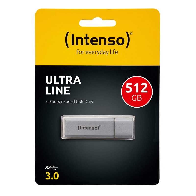 Intenso 3531493 USB 3.2 Ultra 512GB Flash Drive Intenso 3531493 USB 3.2 Ultra 512GB Flash Drive