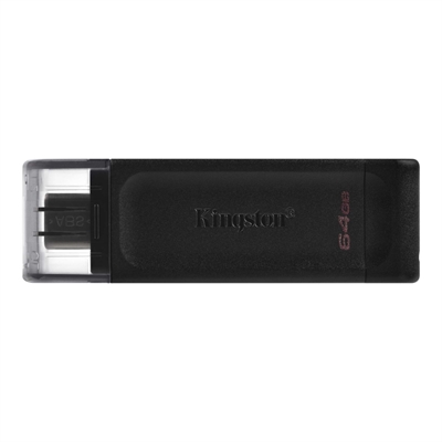 Kingston DataTraveler DT70 64GB USB C 3.2 Preto