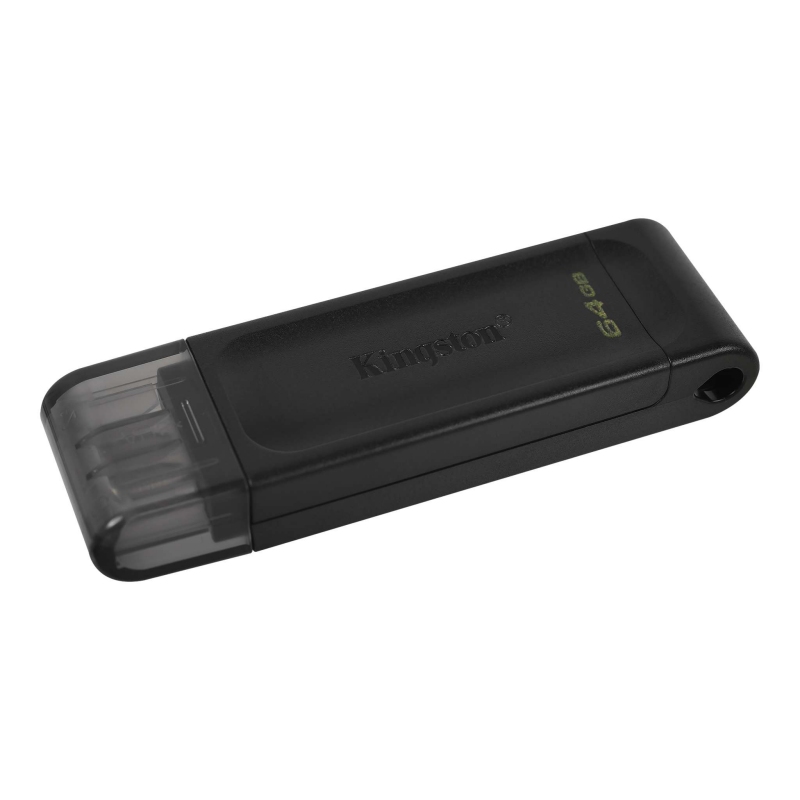 Kingston DataTraveler DT70 64GB USB C 3.2 Preto Kingston DataTraveler DT70 64GB USB C 3.2 Preto