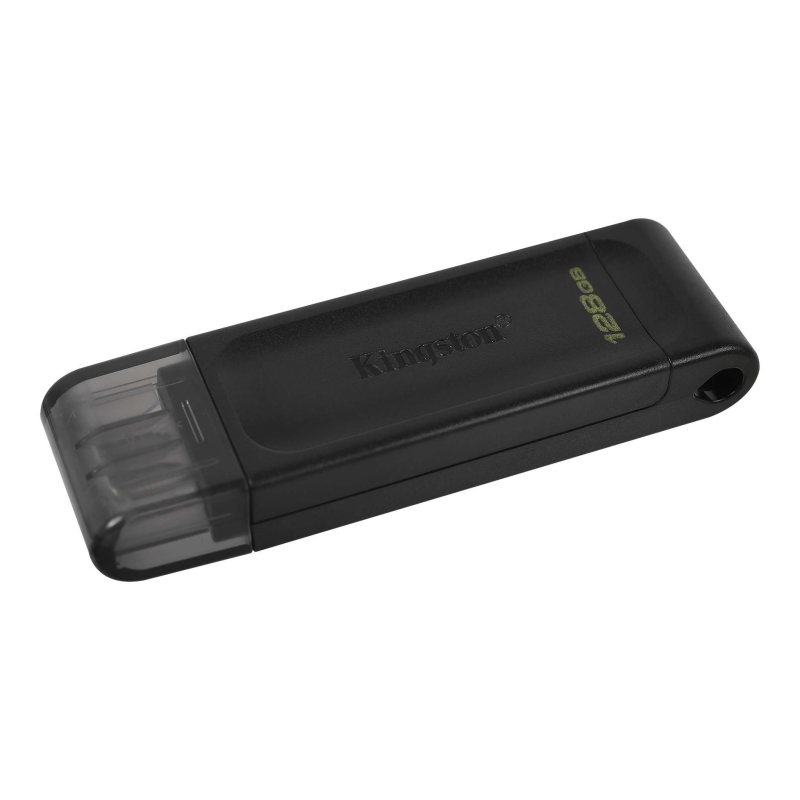 Kingston DataTraveler DT70 128GB USB C 3.2 Preto Kingston DataTraveler DT70 128GB USB C 3.2 Preto