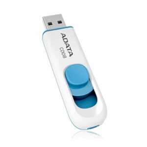 ADATA USB Flash Drive C008 32GB USB 2.0 White/Blue