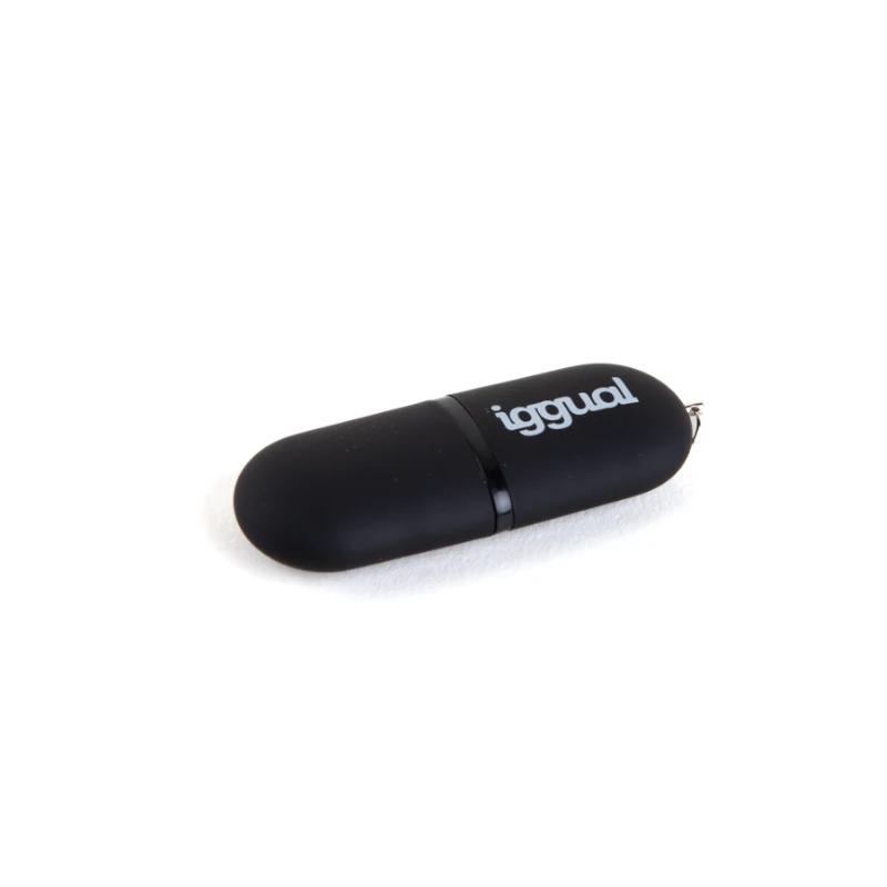 iggual USB 2.0 Pen Drive 16GB PEN16 black with cap iggual USB 2.0 Pen Drive 16GB PEN16 black with cap