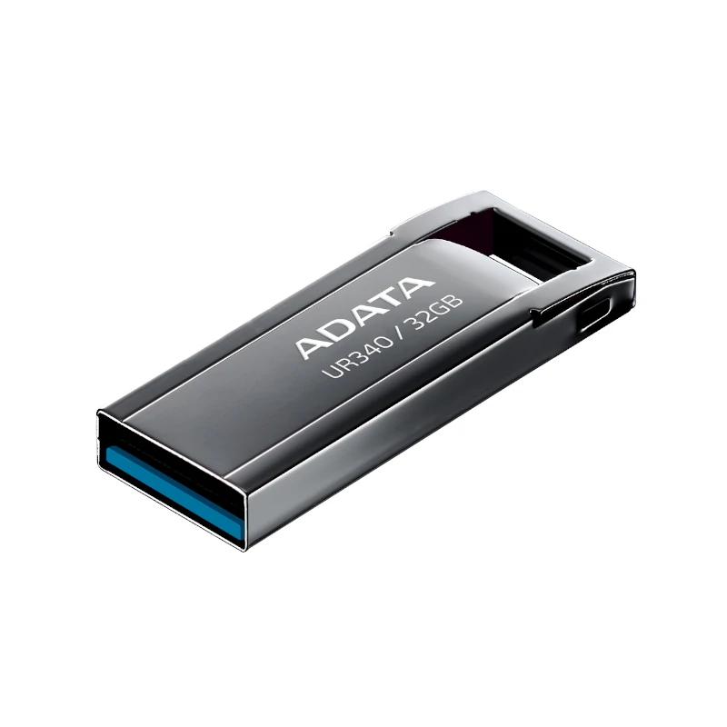 ADATA UR340 32GB USB 3.2 Metal Black USB Flash Drive ADATA UR340 32GB USB 3.2 Metal Black USB Flash Drive