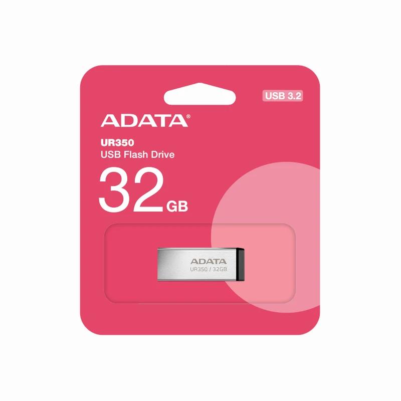 ADATA Pen Drive UR350 32GB USB 3.2 Metálico ADATA Pen Drive UR350 32GB USB 3.2 Metálico