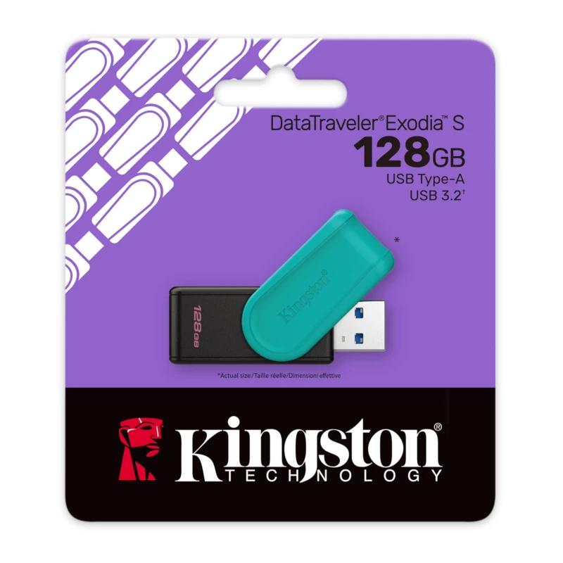 Kingston DataTraveler Exodia S 128GB USB 3.2 Gen 1 Kingston DataTraveler Exodia S 128GB USB 3.2 Gen 1