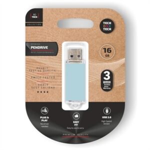 Pendrive TECH ONE TECH Basic 16Gb USB 2.0 Azul