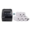 iggual Kit impressora térmica TP8002 + 5 rolos