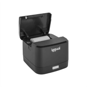 iggual TP EASY 58 USB+RJ11 Black Thermal Printer
