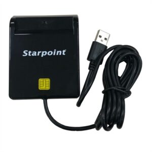 Chip Card Reader STP_SCRZW-1 USB Black