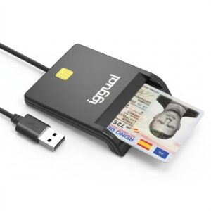 iggual USB 2.0 DNI SIP Identification Cards Reader 2.0
