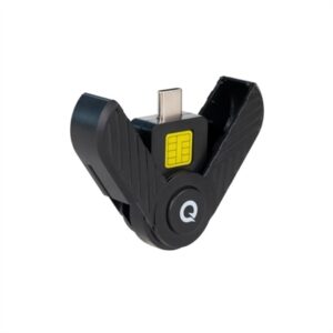Tooq TQR-3011B eID USB-C 2.0 Reader Black