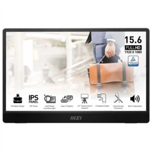 MSI MP161 E2 Portable 15.6" IPS FHD 1ms Monitor USBc