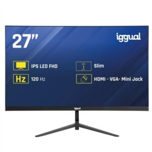 iggual Monitor 27" IPS 1ms FHD 100Hz VGA HDMI Slim