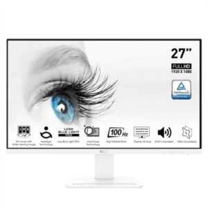 MSI MP273AW 27" IPS FHD Monitor VGA DP HDMI White