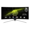 Monitor MSI MAG345CQR 34" Gaming WQHD 180Hz DP HDMI C