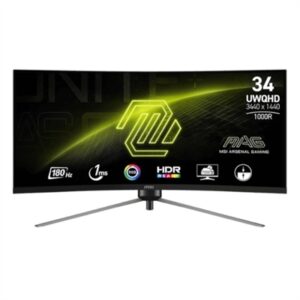MSI MAG345CQR 34" Gaming WQHD Monitor 180Hz DP HDMI