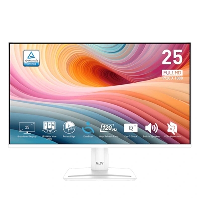 Monitor MSI MP251W E2 24.5" IPS FHD 16:9 120Hz VGA