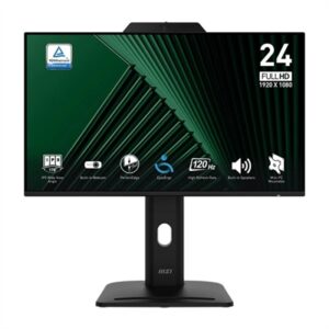 MSI MP242PMG Monitor 23.8" IPS 120Hz DP Webcam