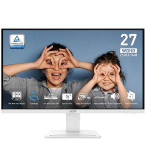 MSI MP273QW E2 Monitor 27" WQHD 2xHDMI DP MM white