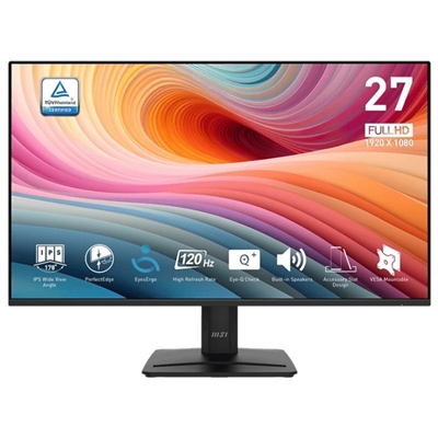 Monitor MSI MP275 E2 27" IPS 120Hz VGA HDMI MM