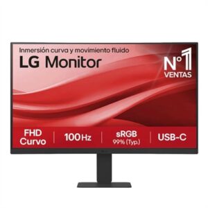 LG 24U421A-B 23.8" FHD Curved Monitor 1xHDMI