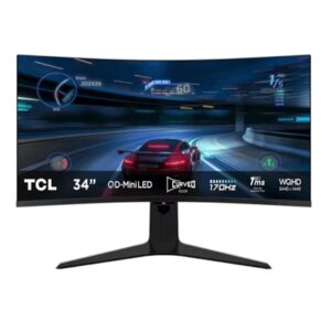 TCL 34R83Q Monitor 34" MiniLed 4K 170Hz 1ms Curved