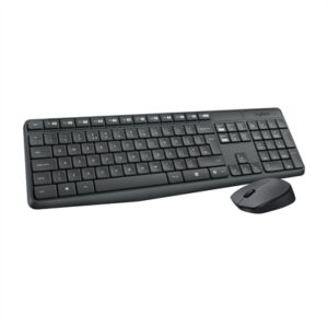 Logitech MK235 Wireless Keyboard and Mouse Grey