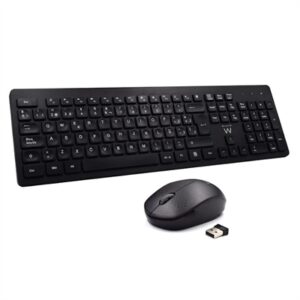 Ewent Wireless Keyboard+Mouse EW3256 Black