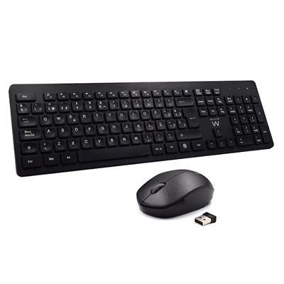 Ewent Wireless Keyboard+Mouse EW3256 Black