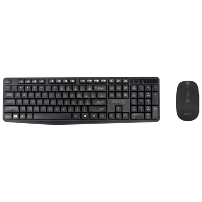 MK335 Keyboard+Mouse 2.4GHZ Black Kit