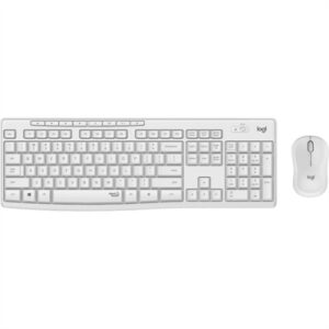 Logitech MK295 Wireless Keyboard and Mouse White