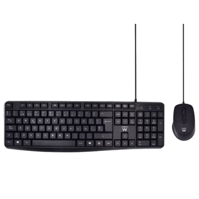 Ewent EW3006 silent keyboard and mouse set
