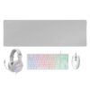 MARS GAMING 4IN1 Gaming Combo MCP-RGB3W White
