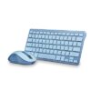 NGS MULTIFUNCTIONAL RECHARGEABLE KEYBOARD AND MOUSE KIT BLUE