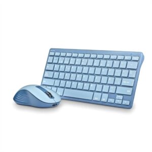 NGS MULTIFUNCTIONAL RECHARGEABLE KEYBOARD AND MOUSE KIT BLUE