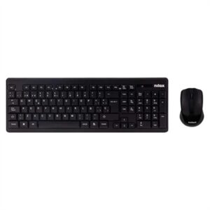 Nilox Keyboard+Mouse NXKMWE0001 Wireless Black