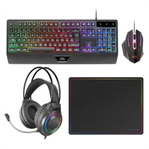MARS GAMING KEYBOARD+MOUSE+PAD+HEADSET